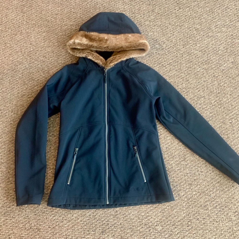 Marmot Furlong Soft Shell Jacket With Faux Fur, W… - image 4